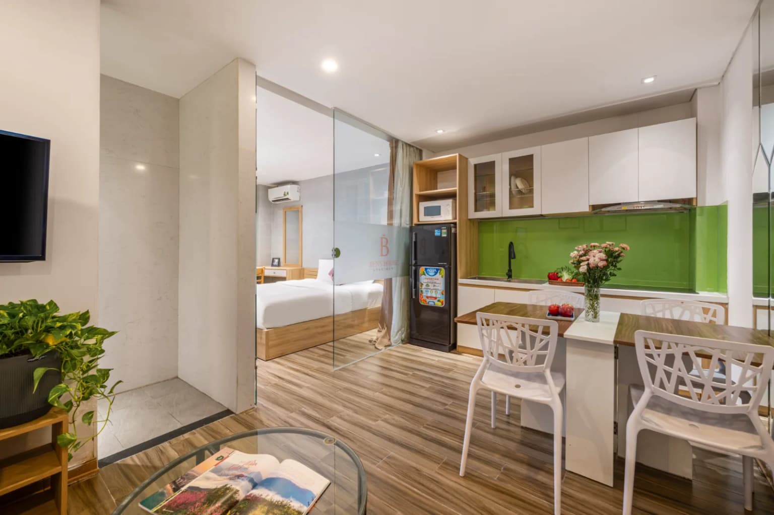 1 Bed, the 2" floor, 40m², located in An Thuong 2