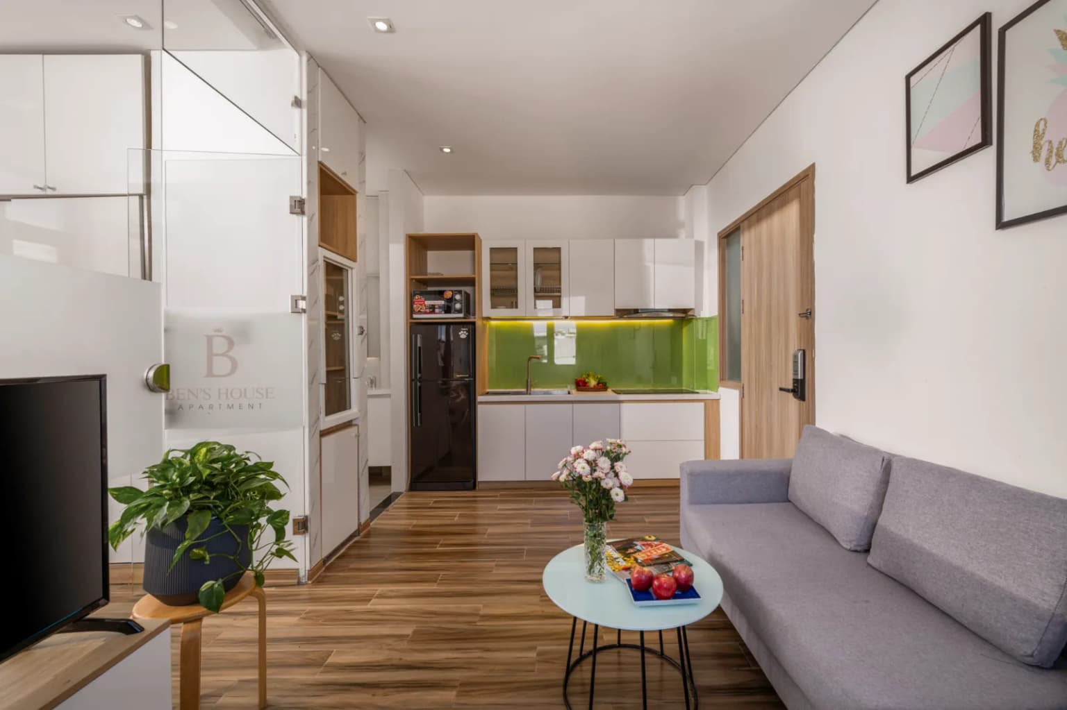 1 Bed, 3F, 150m My Khe Beach, city view 6