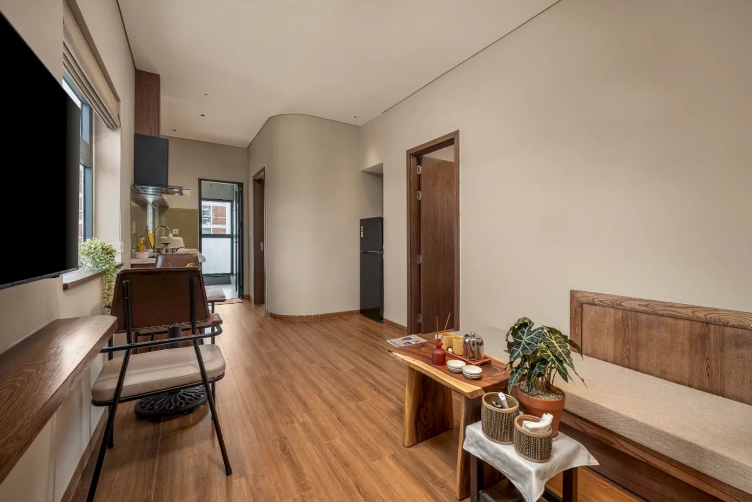 Family Wabi-Sabi 2BR with Street View, 4 Floor 2